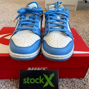 W Nike Dunk Low Sail/Coast University Gold